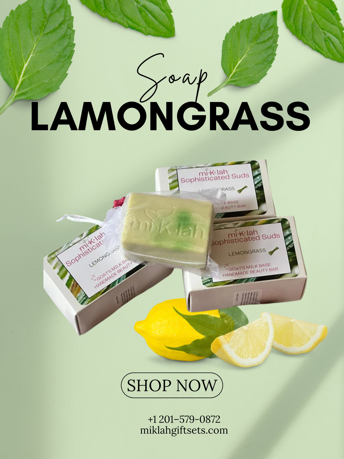 Lemongrass Soap Benefits - Natural Skincare Solution - Miklah Giftsets
