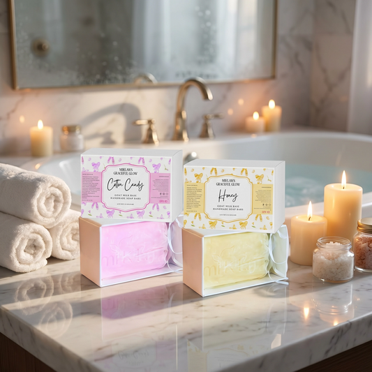Sweet Serenity Honey & Cotton Candy Beauty Bar Gift Set