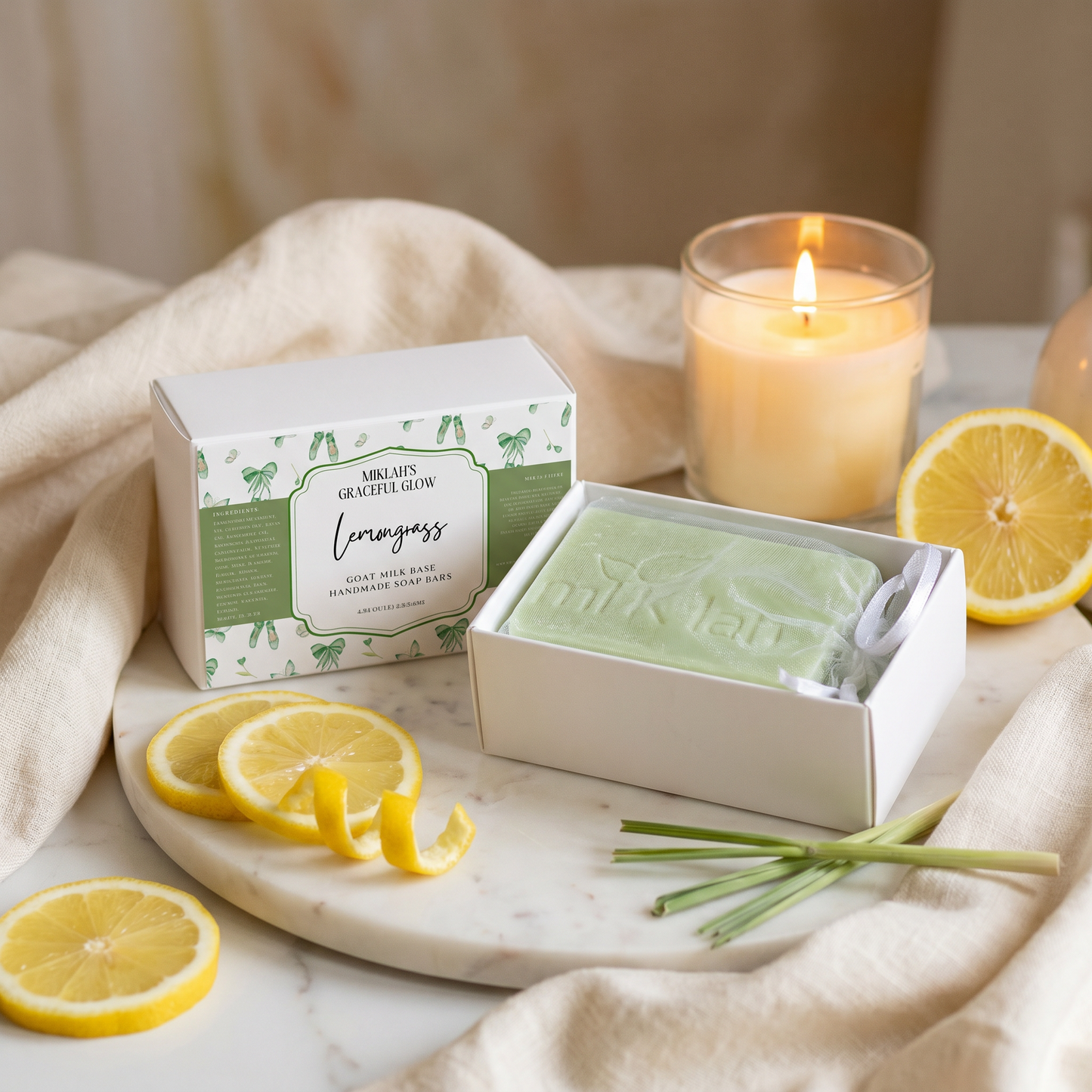 Deluxe Spa Gift Set – Beauty Bars, Facial & Body Scrub