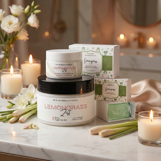 Deluxe Spa Gift Set – Beauty Bars, Facial & Body Scrub