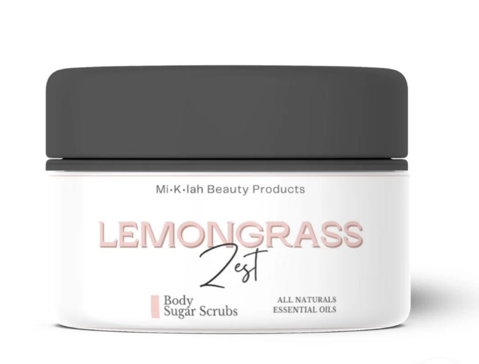 Lemongrass Bliss: Spa Gift Set with Beauty Bars, Facial & Body Scrub - Miklah Giftsets