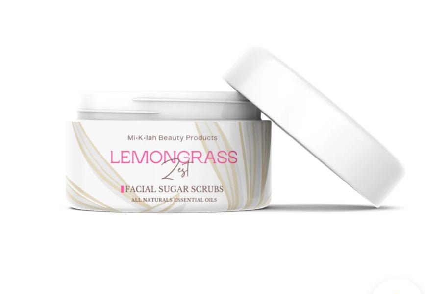Lemongrass Bliss: Spa Gift Set with Beauty Bars, Facial & Body Scrub - Miklah Giftsets