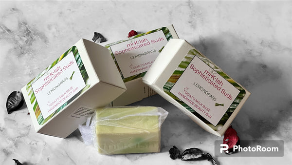 "Zestful Radiance: Lemongrass Infusion Beauty Bars Gift Set"