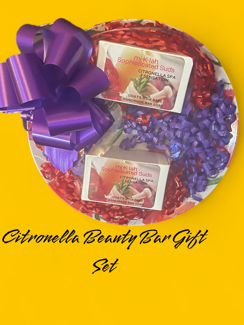 Citronella Beauty Bar Gift Set: Embrace Zesty Refreshment and Nourished Skin