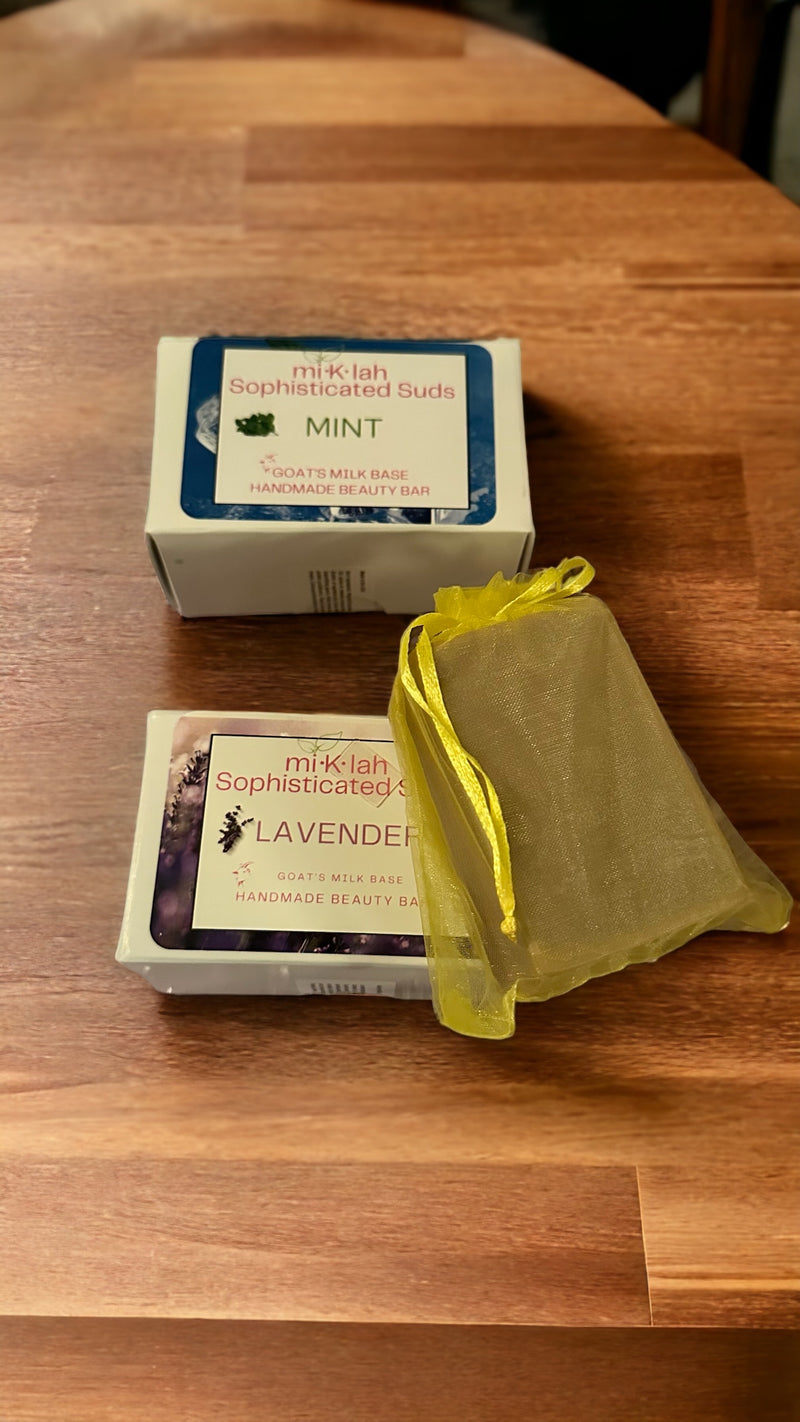 Lavender Mint Beauty Bar Set