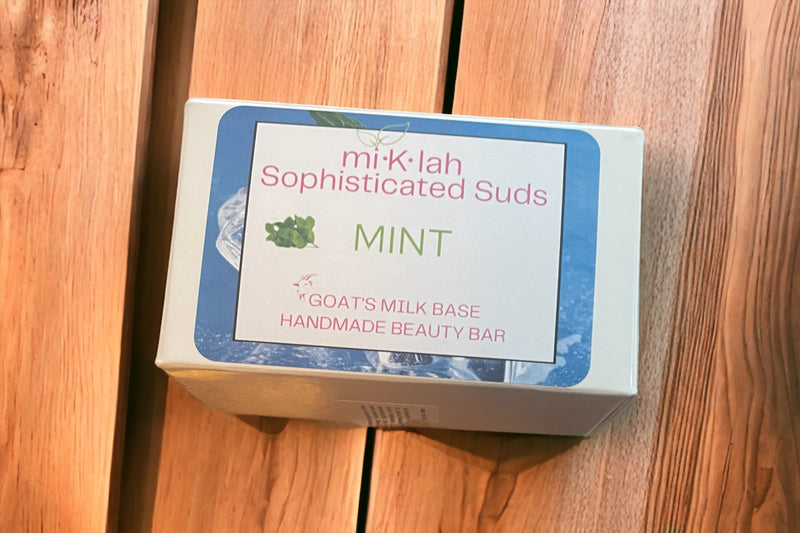 Mint Beauty Bar & Argan Beauty Bar Soap Gift Set: Perfect for a spa-like experience at home.