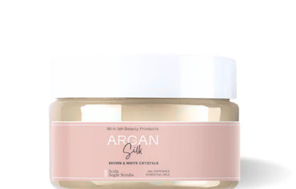 Argan Essential Oils Scalp Sugar Scrub, and Luxurious Argan Beauty Bars"