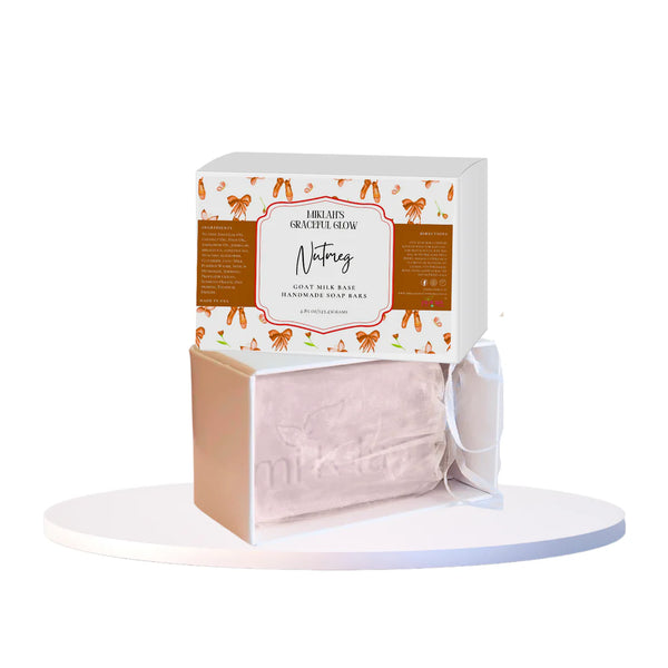 Enchanting Elegance: Rose, Sweet Honey, and Nutmeg Beauty Bar Soap Gift Set