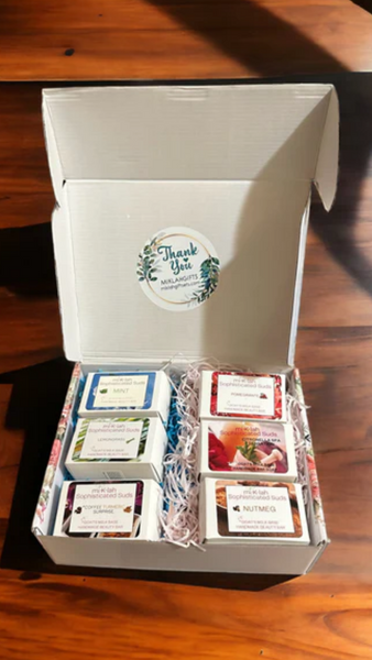 Botanical Bliss: Herbal Collection of Beauty Bar Soaps Gift Set