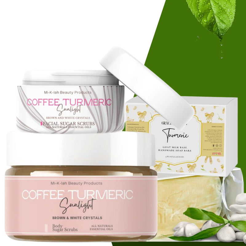 Turmeric Spa Gift Set: Embrace Wellness and Radiant Glow