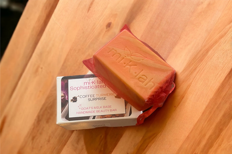 Cocoa Butter & Coffee Turmeric Soap Gift Set: Indulge in Nourishment and Exotic Awakening