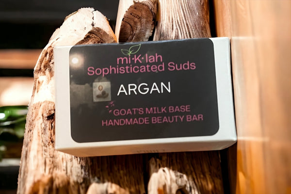 Mint Beauty Bar & Argan Beauty Bar Soap Gift Set: Perfect for a spa-like experience at home.