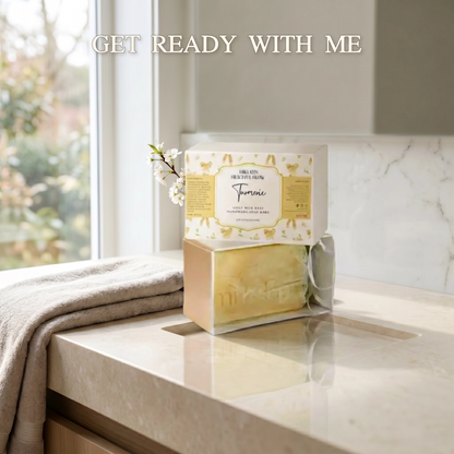 Cocoa Butter, Coffee & Turmeric Soap Gift Set – Brightening, Exfoliating & Glow Boosting
