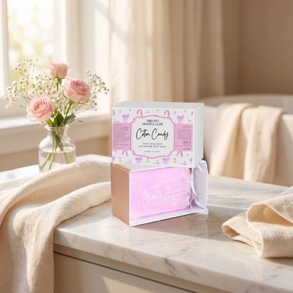 Sweet Serenity Honey & Cotton Candy Beauty Bar Gift Set