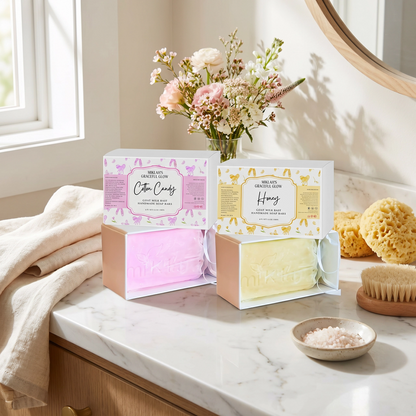 Sweet Serenity Honey & Cotton Candy Beauty Bar Gift Set