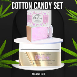 Cotton Candy Bliss with our Whipped Body Butter and Beauty Bar!