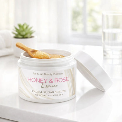 Honey Rose Shea Body Butter & Sugar Scrub Gift Set – lifestyle in-use shot