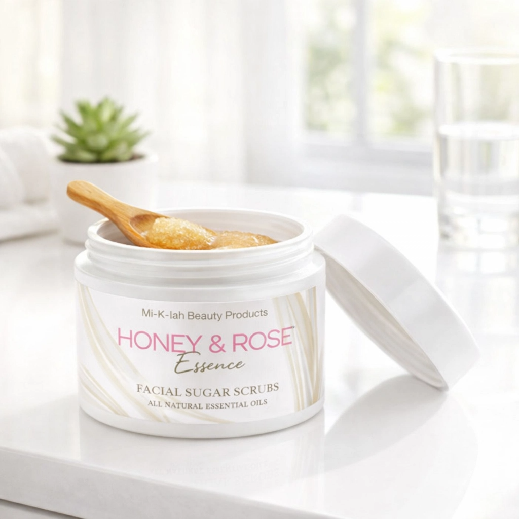 "Honey Rose Luxe Shea Body Butter & Scrub Gift Set | Miklah"