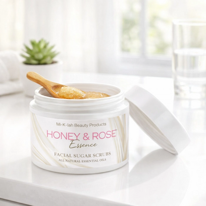 "Honey Rose Luxe Shea Body Butter & Scrub Gift Set | Miklah"