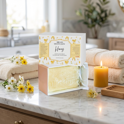 Sweet Serenity Honey & Cotton Candy Beauty Bar Gift Set