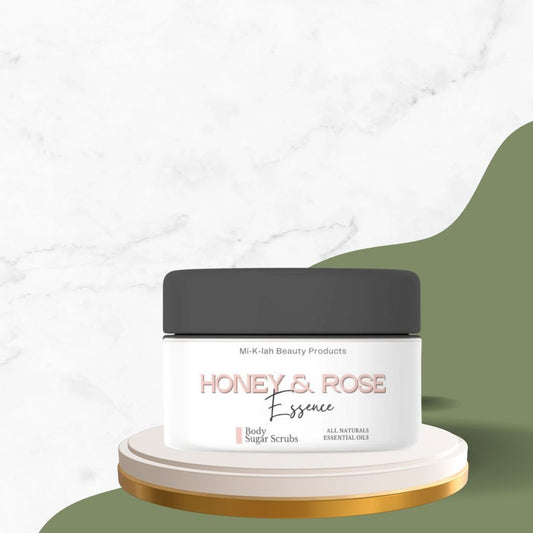 "Indulge in Luxurious Honey Rose Shea Butter Scrubs & Whipped Body Gift Set | Exfoliate & Hydrate Naturally!" - Miklah Giftsets