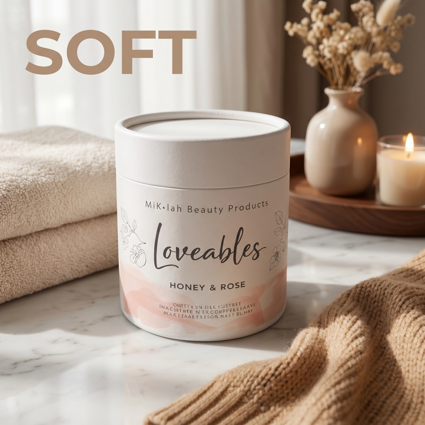 "Lovables Goat Milk Beauty Bar Gift Set | Miklah Giftsets"