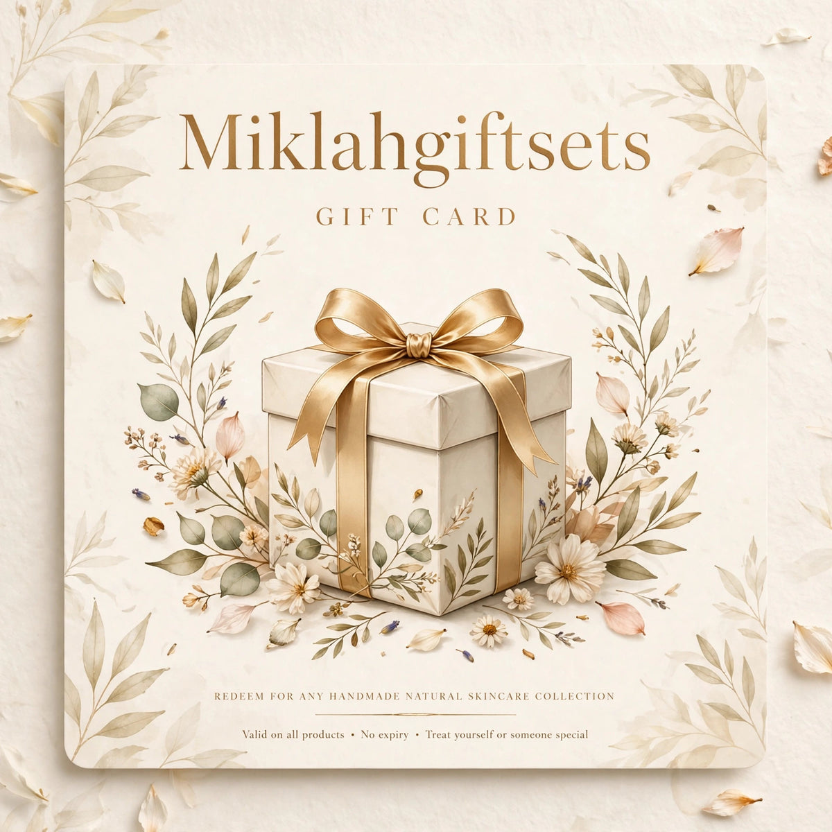 Miklahgiftsets digital gift card