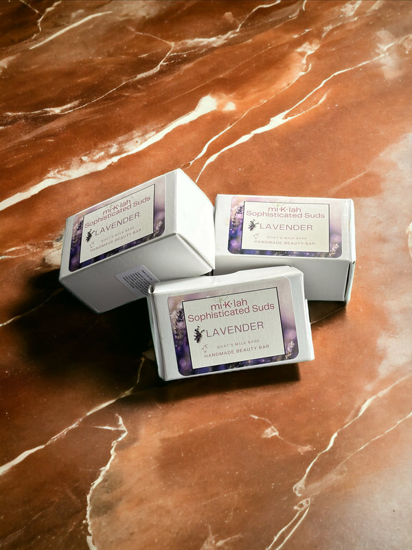 Lavender Beauty Bar: Embrace Tranquility and Gentle Nourishment