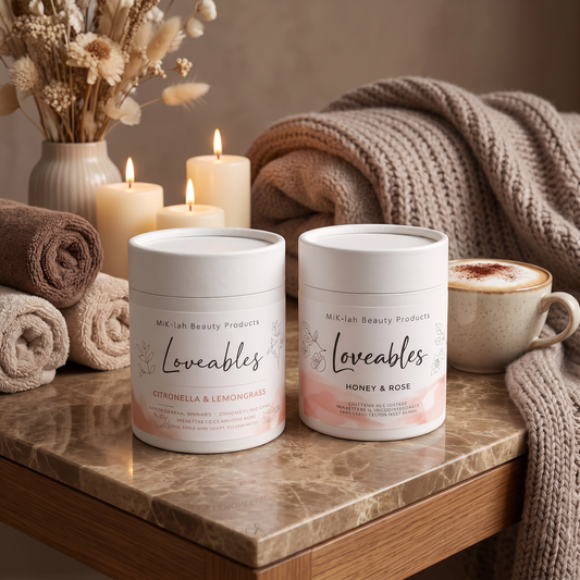 "Lovables Goat Milk Beauty Bar Gift Set | Miklah Giftsets"