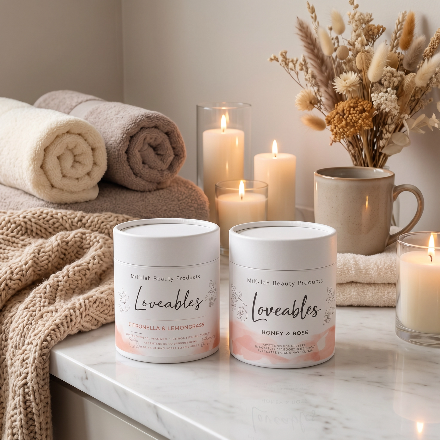"Lovables Goat Milk Beauty Bar Gift Set | Miklah Giftsets"