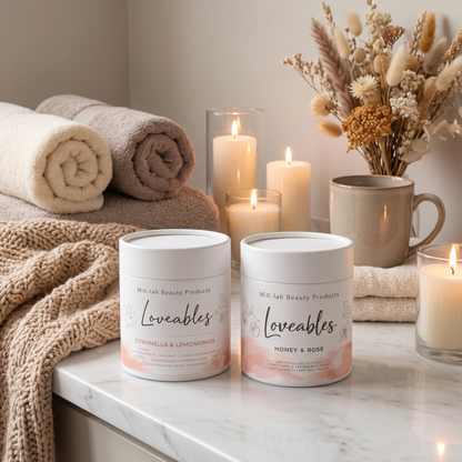 "Lovables Goat Milk Beauty Bar Gift Set | Miklah Giftsets"