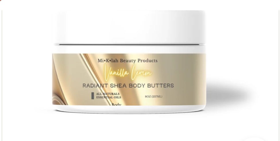 Vanilla Lemon Bliss: Indulgent Whipped Body Butter and Graceful Glow Bar Duo - Miklah Giftsets